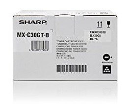 Sharp MXC30GTB tonerpatron 1 stk Original Sort #1