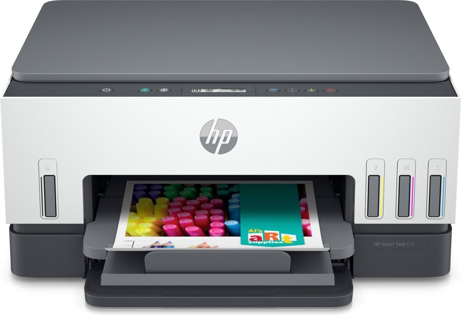 HP Smart Tank 670 All-in-One Termisk inkjet A4 4800 x 1200 dpi 12 sider pr. minut Wi-Fi #1