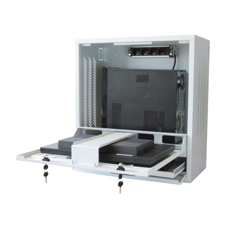 Techly ICRLIM10 stativ 1U Vgmonteret stativ Gr #5