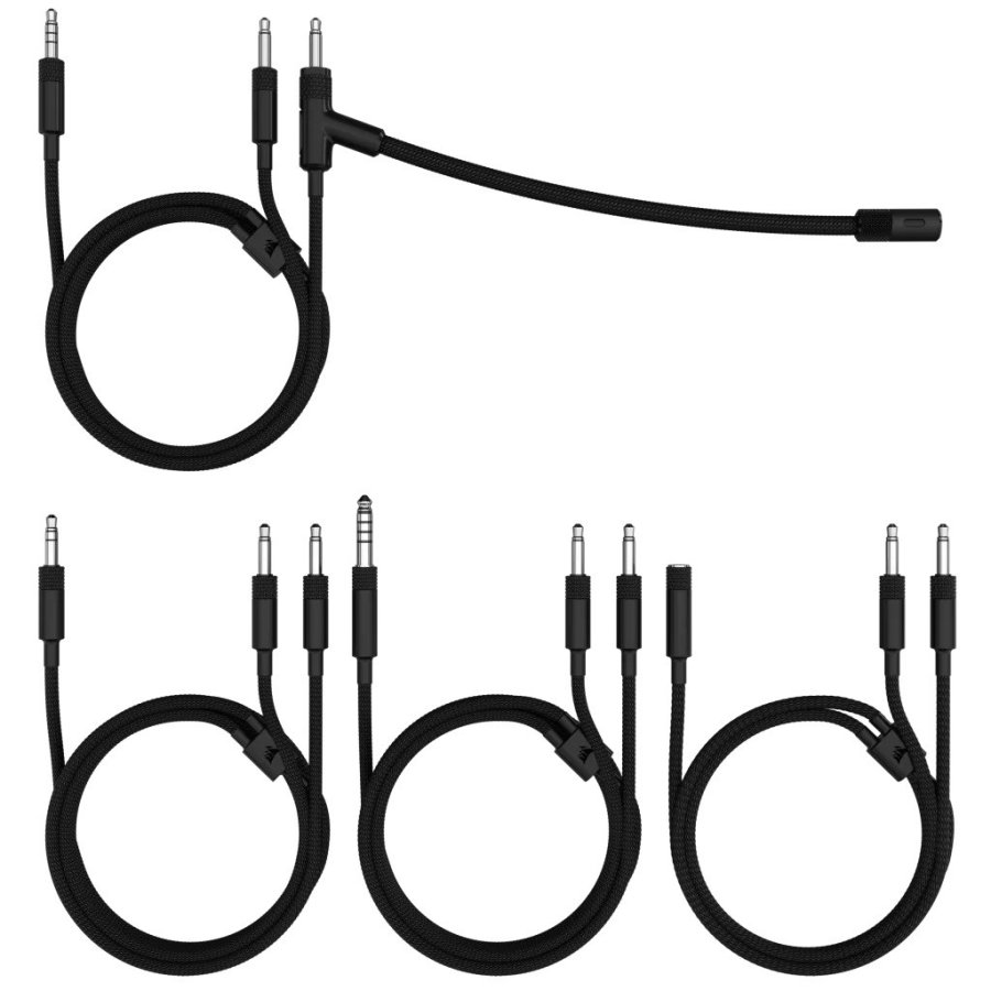 Corsair VIRTUOSO PRO Headset Ledningsfrt Spil Sort #10