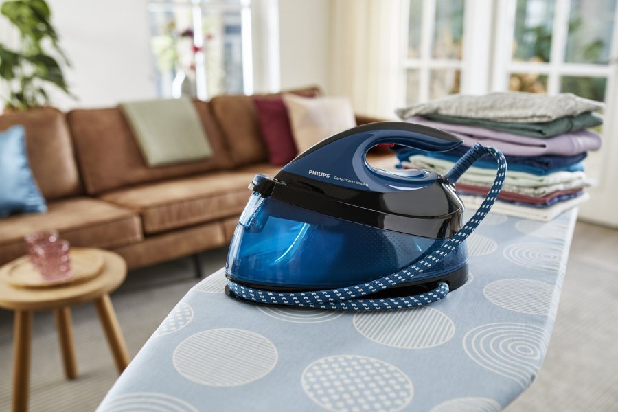 Philips PerfectCare Compact GC7846/80-strygejern med dampstation #4
