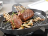STAUB rund grillpande i stbejern med to hndtag 40509-522-0 - grafit 26 cm #7