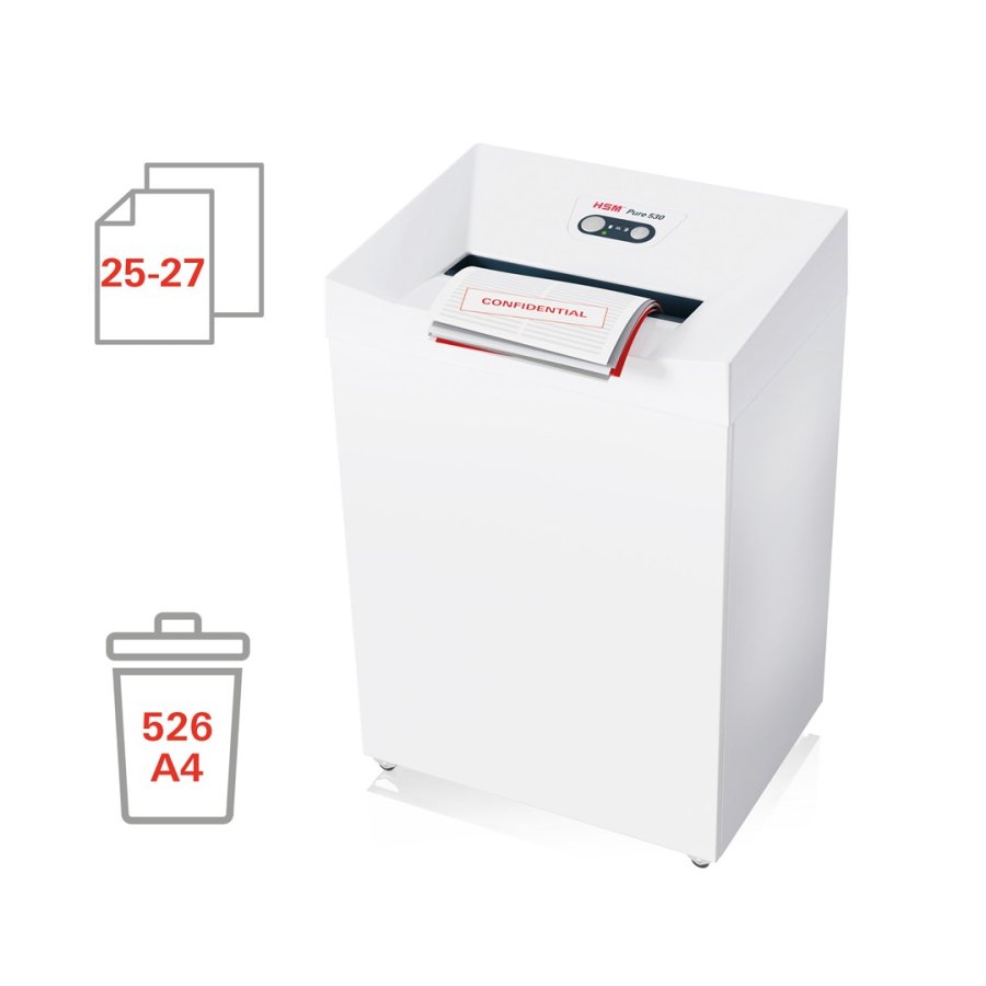 HSM Pure 530 makuleringsmaskine, 80 l, 5,8 mm #4