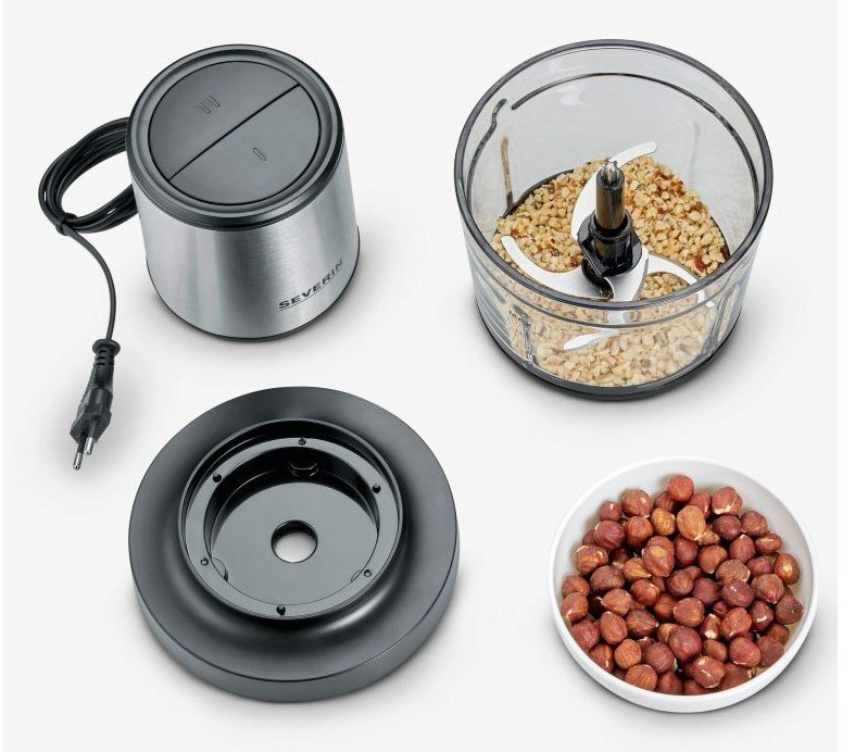 SEVERIN CHOPPER INOX/ GLASS, 1 LITER, 400W KM3867 #6