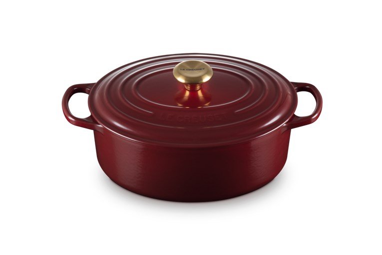 Le Creuset 21178299494441 sovsegryde 4,7 L Oval R�d #2