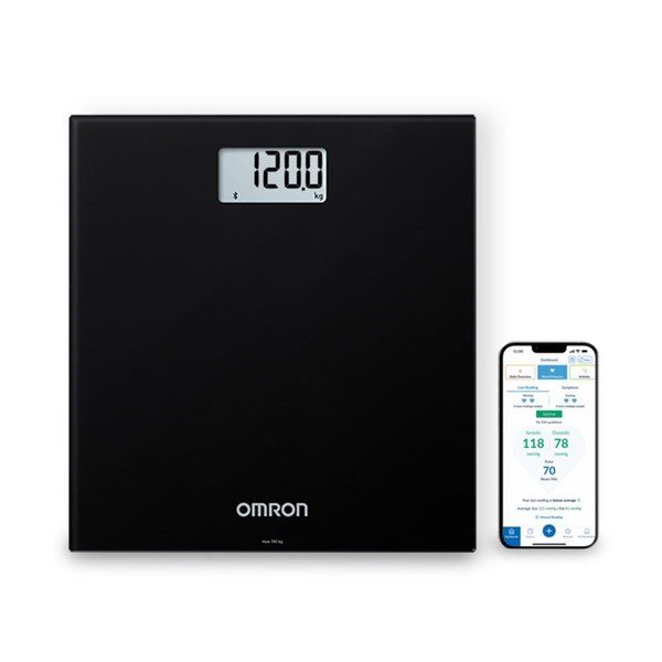 Omron HN300T2 Intelli IT Rektandel Sort Elektronisk personlig vgt #3