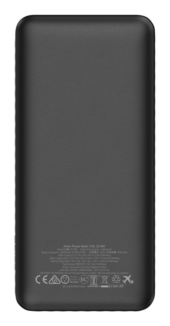 Anker A1388G11 powerbank 10000 mAh Sort #3