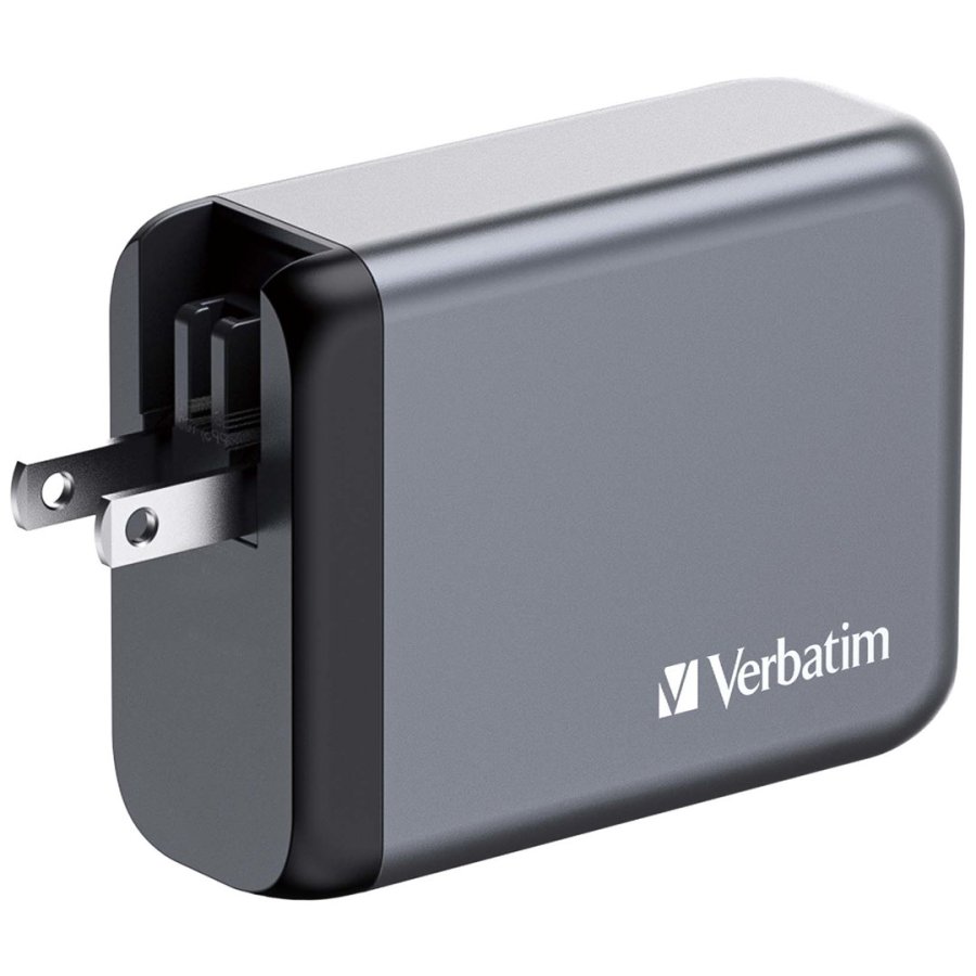 Verbatim GNC-100 GaN Charg. 100W 3xUSB-C PD, 1xUSB-A QC 3.0 32202 #10