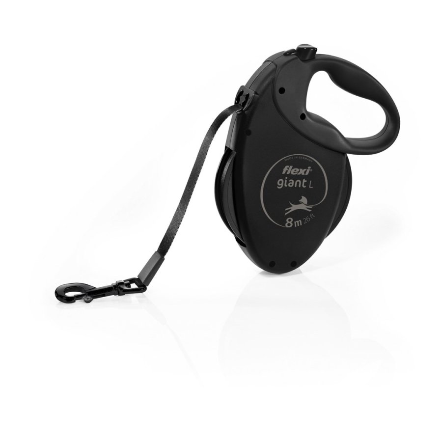 FLEXI Giant Bnd Black Edition - automatisk hundesnor - 8 m #1