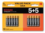 Kodak XTRALIFE Alkaline AAA Battery 10 (5+5 pack) #1