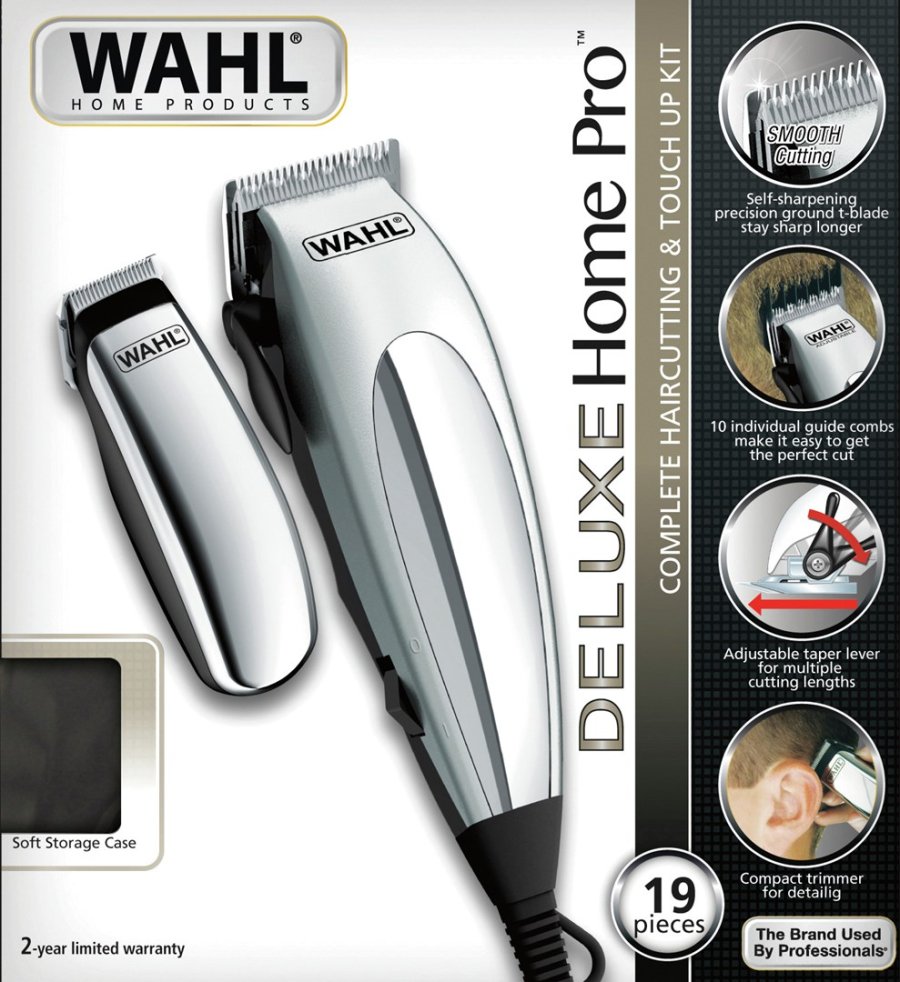 Wahl 79305-1316 skg- og hrtrimmer Krom, Slv #1