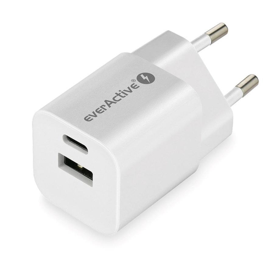 everActive GaN SC-390Q netoplader med USB QC3.0 og USB-C PD PPS 30W #3