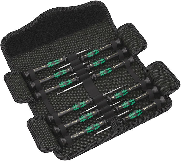WERA Kraftform Micro 12 Parts Screwdriver Set Precision #1