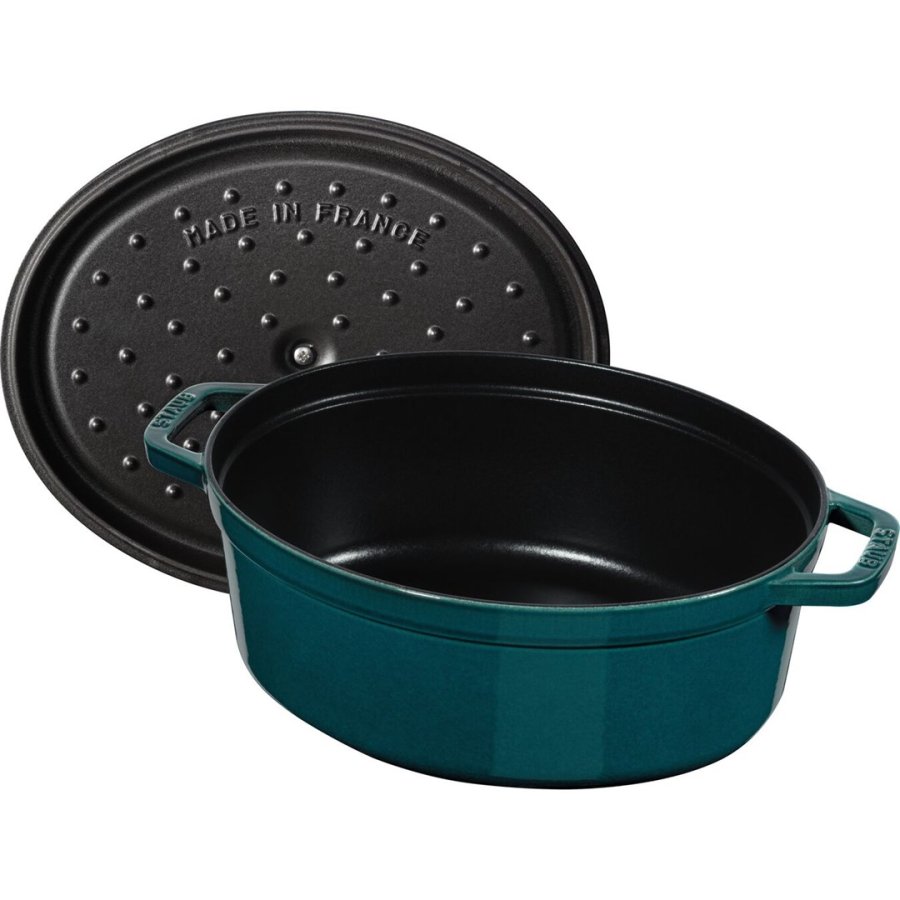 ZWILLING STAUB LA COCOTTE 5,5 L Oval Stbejern Gryde bradepande #10
