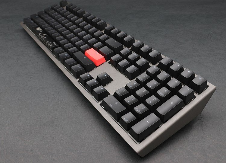 Ducky Shine 7 tastatur Spil USB Tysk Sort #13