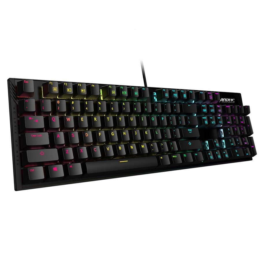 GIGABYTE AORUS K1 tastatur Spil USB QWERTY Engelsk Sort #1