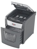 Rexel Optimum AutoFeed+ 50X papirmakulator Krydsmakulering 55 dB 22 cm Sort, Gr #4