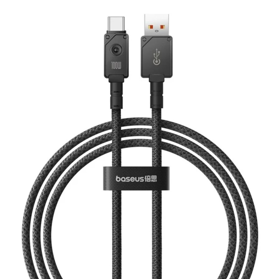Baseus Unbreakable USB-kabel 1 m USB A USB C Sort #1
