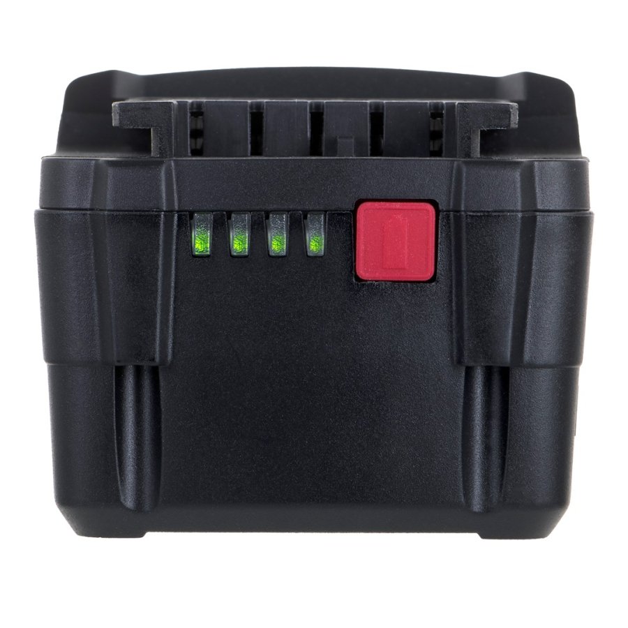 Vinkelsliber METABO W 18 LTX 150 QUICK (600404650) + metaBOX 165 L-kuffert Grn, Sort #20