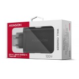 Axagon ACU-DPQ100 oplader til mobil enhed Mobil computer, Mobiltelefon, Netbook, Laptop, Smartphone, SmartWatch, Tablet, Universel Sort Vekselstrm Hurtig opladning Indendrs #10