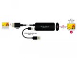 DeLOCK 63251 videokabel adapter HDMI Type A (Standard) USB Type-C Sort #2