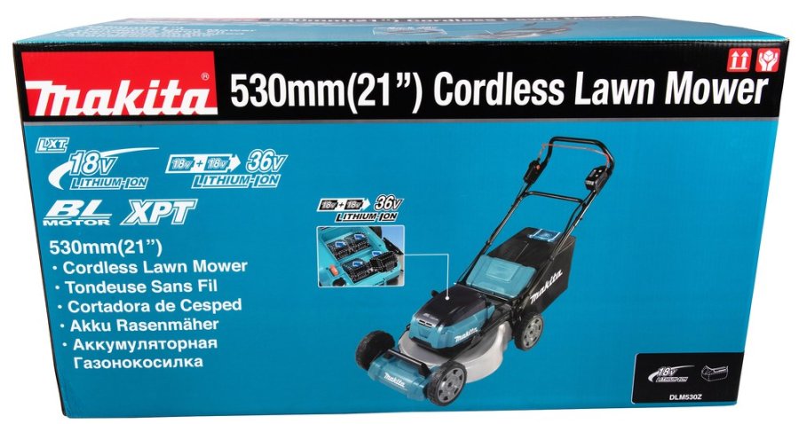 Makita DLM530Z plneklipper Manuel plneklipper Batteri Sort, Bl #10