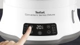 Tefal Convenient Series Deluxe VC502D dampkoger 3 kurv(e) Bordplade 900 W Rustfrit stl, Hvid #7
