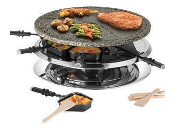 Unold 48726 raclette grill 8 person(er) 1300 W Sort, Rustfrit stl #2