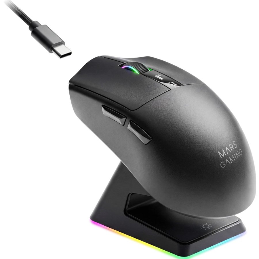 Mars Gaming MMWELITE mus Spil H�jre h�nd Bluetooth Optisk 20000 dpi #1