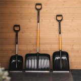 Fiskars 1057187 skovl & spartel Sneskovl Metal Sort, Slv #9