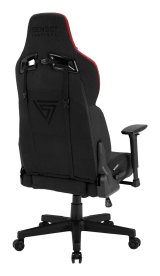 SENSE7 Sentinel PC gamingstol Polstret s�de Sort, R�d #6