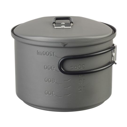 ESBIT Cookset with alcohol burner Pot 1,5 L Aluminium, Sort #3