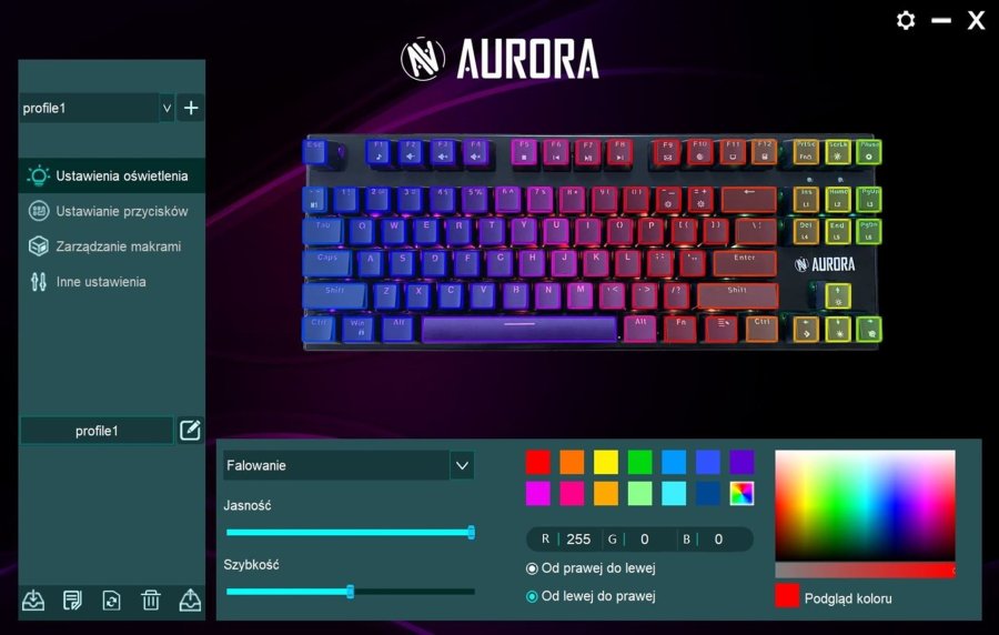 iBox IKGMK2R tastatur Spil USB QWERTY US engelsk Sort #3