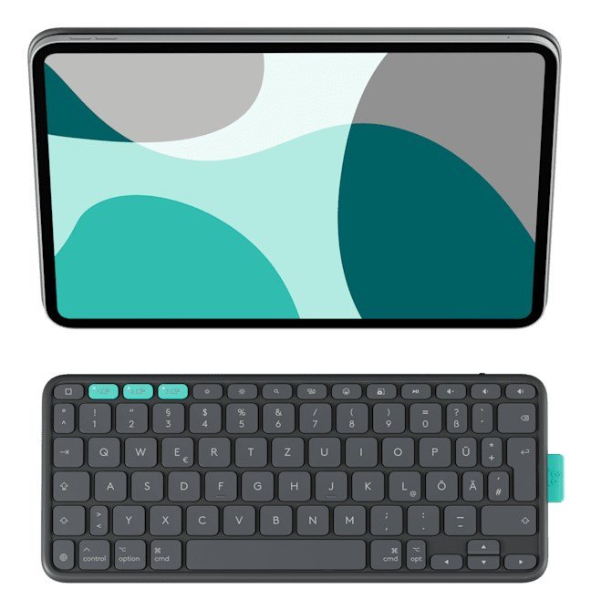 Logitech Flip Folio QWERTZ Tysk Bluetooth Grafit #5