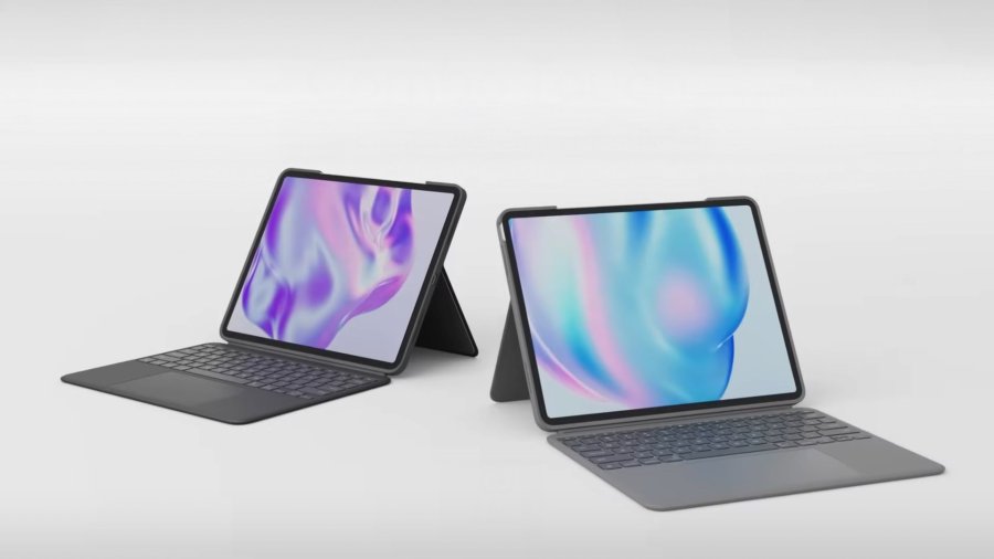 Logitech Combo Touch QWERTZ Tysk Smart Connector Gr� #6