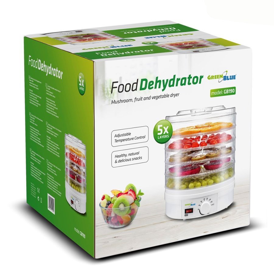 GreenBlue GB190 - 250 W - 5 lagkassetter - 35 til 70 C #7