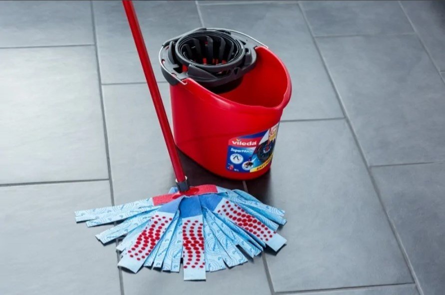 Vileda 3Action Velour XL-moppe refill #6