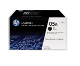 HP 05A 2-pack Black Original LaserJet Toner Cartridges #1