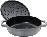 STAUB 28 cm dyb stegepande med lg 40511-470-0 #7