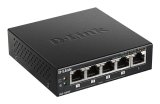 D-Link DGS-1005P/E netv�rksswitch Ikke administreret Gigabit Ethernet (10/100/1000) Str�m over Ethernet (PoE) Sort #3