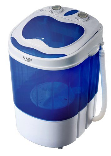 Adler AD 8051 vaskemaskine Top-indlsning 3 kg Bl, Hvid #29
