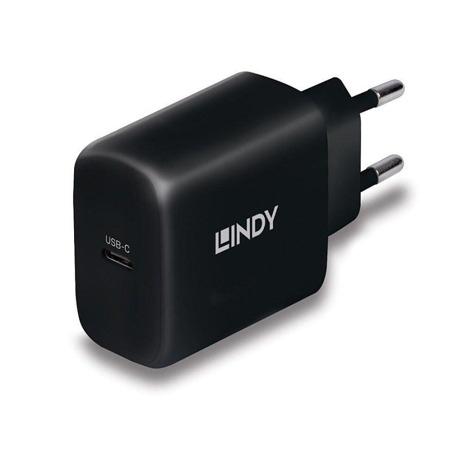 Lindy 73426 oplader til mobil enhed Universel Sort Vekselstrm Hurtig opladning Indendrs #1