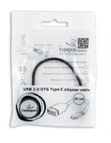 Gembird A-OTG-CMAF2-01 USB-kabel 0,2 m USB C USB A Sort #2