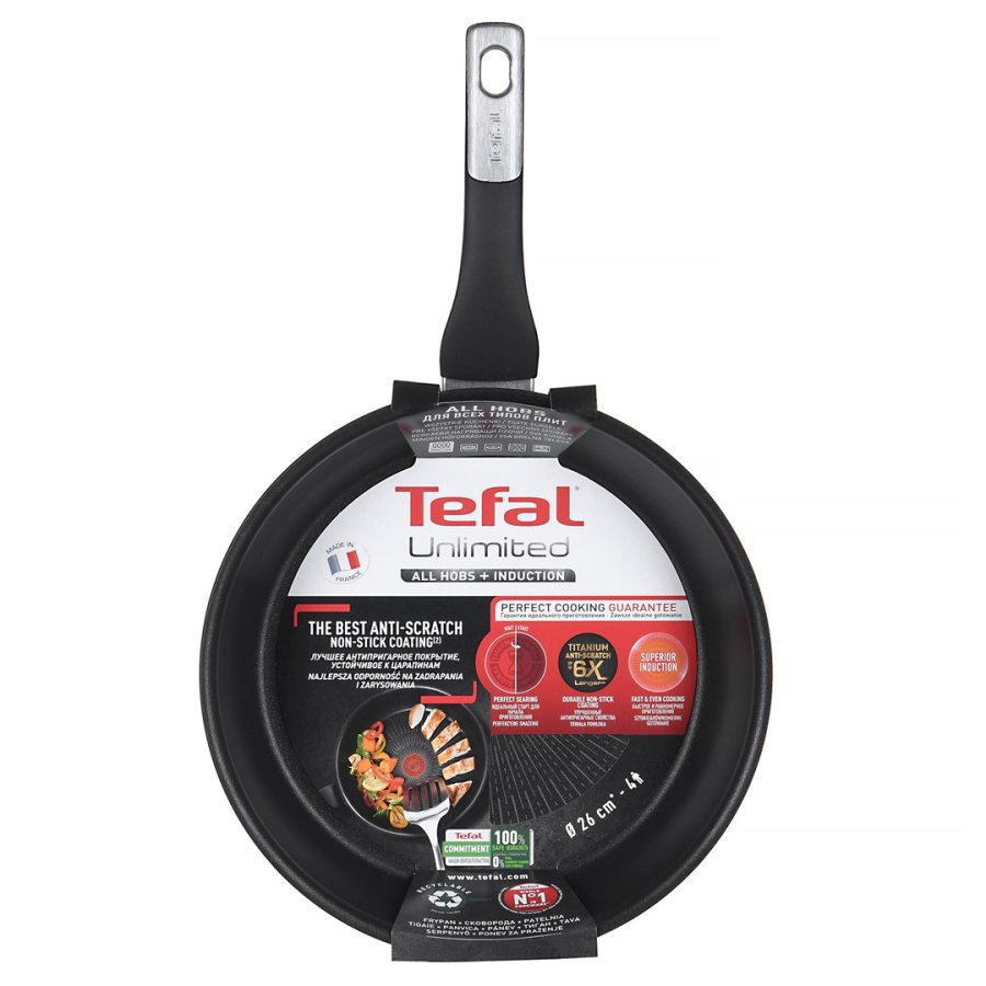 Tefal Unlimited G2550572 stegepande Gryde til alle forml Rund #8