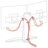 Ergotron Neo Flex Dual Monitor Lift Stand 62,2 cm (24.5