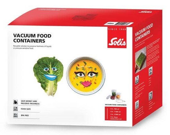 Solis 92278 enhed til madopbevaring Andet Kasse Transparent, Hvid 3 stk #5