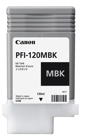 Canon PFI-120MBK blkpatron 1 stk Original Mat sort #1