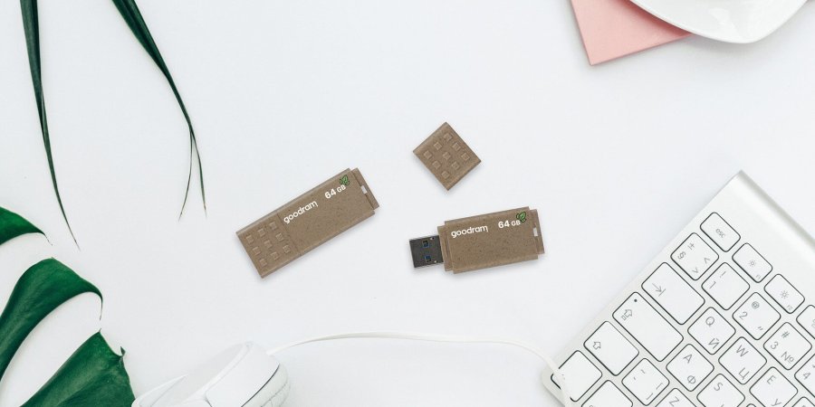GOODRAM FLASHDRIVE 64 GB MILJVENLIG USB 3.0 RE #2