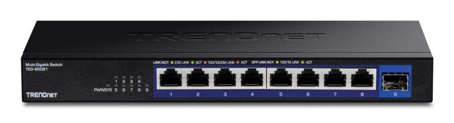Trendnet TEG-S5091 netv�rksswitch Ikke administreret 2.5G Ethernet (100/1000/2500) #2