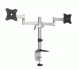 Skrivebordsholder til to LCD-skrme Maclean MC-714 13-27